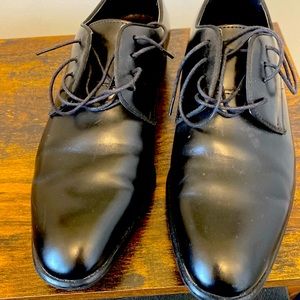 Zara black dress shoes